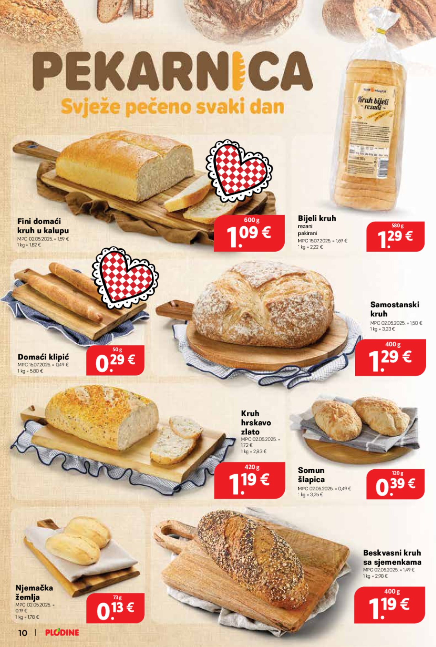 Plodine katalog Akcija 13. 08. - 19. 08. 2025.
