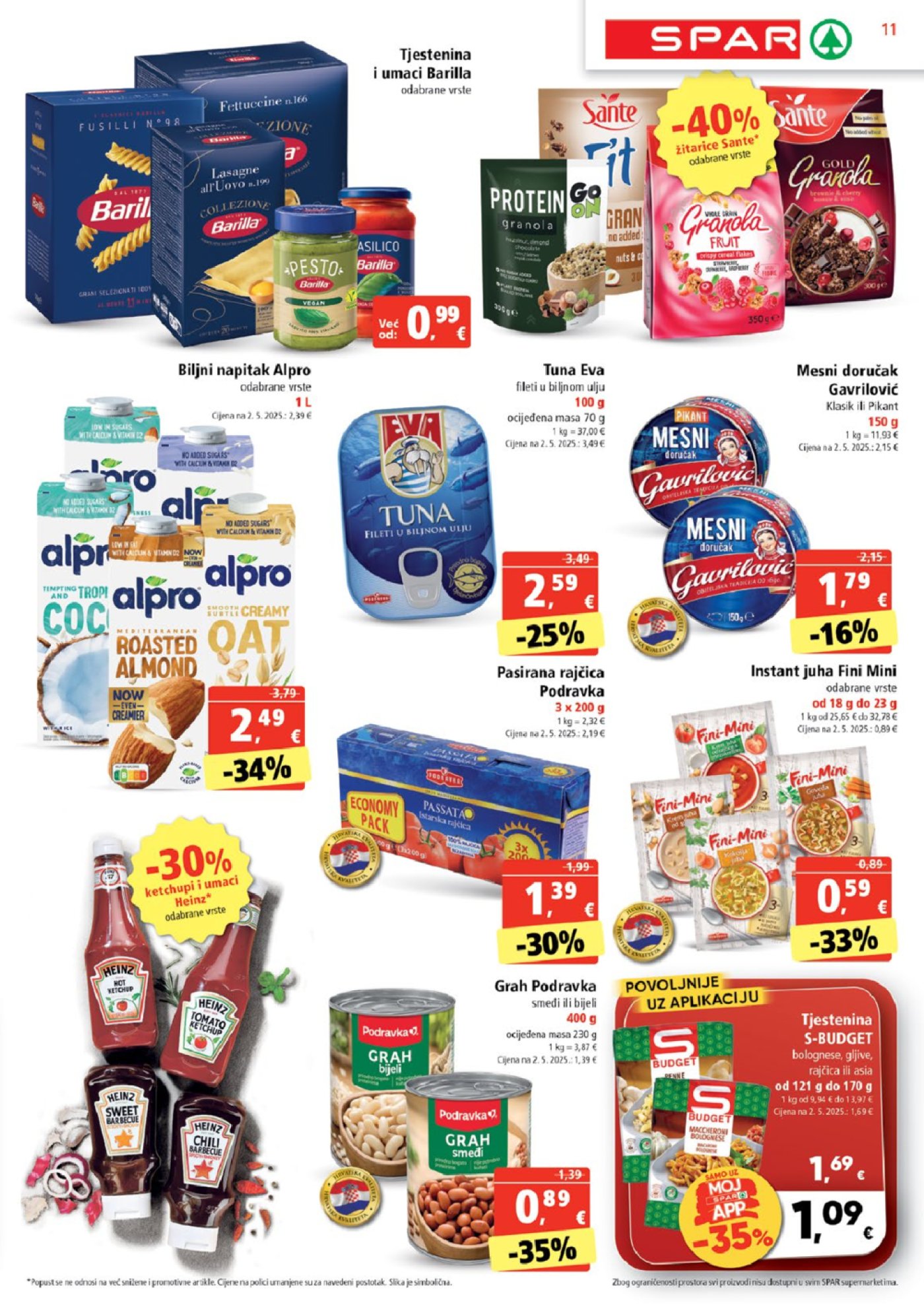 SPAR katalog Akcija 13. 08. - 19. 08. 2025.