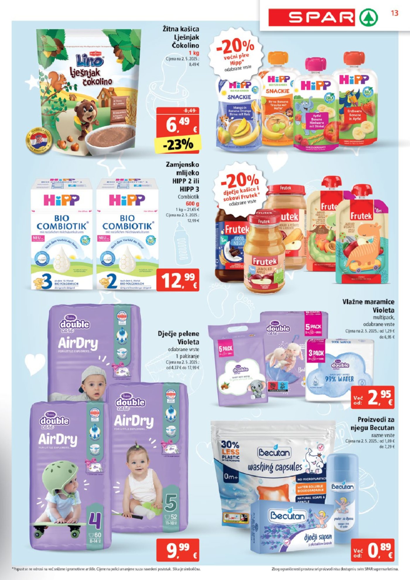 SPAR katalog Akcija 13. 08. - 19. 08. 2025.