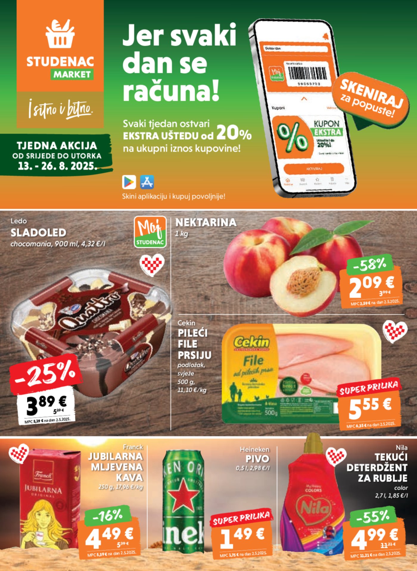 Studenac katalog Akcija 13.08.-26.08.2025.