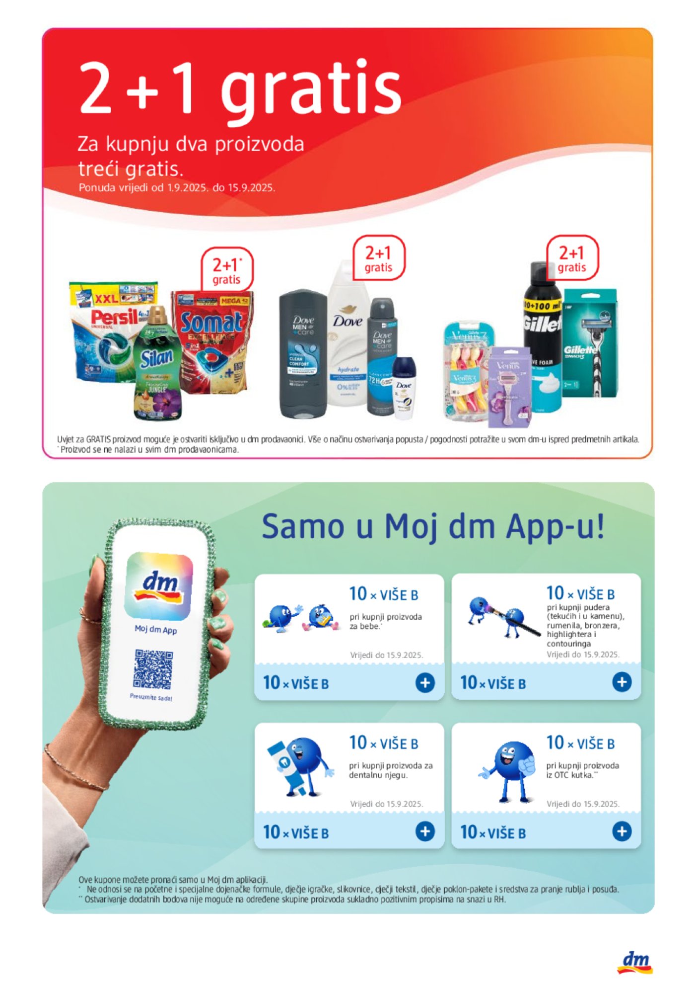 dm katalog Akcija 01.09. - 15.09.2025.