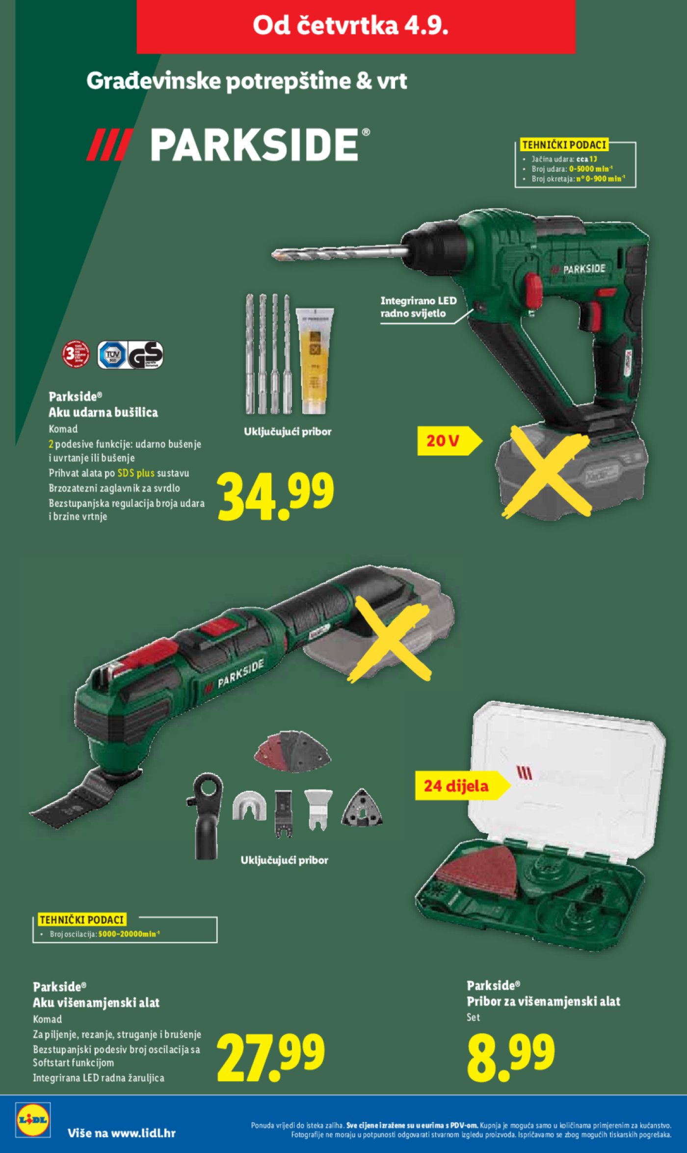 Lidl katalog Super ponuda od ponedjeljka 01.09. - 07.09.2025.