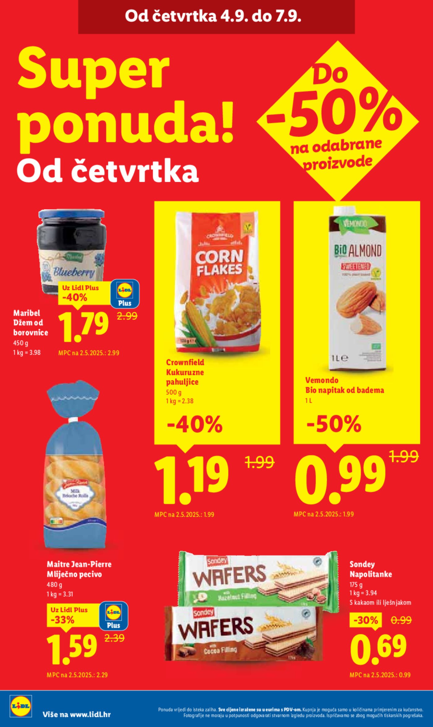 Lidl katalog Super ponuda od ponedjeljka 01.09. - 07.09.2025.