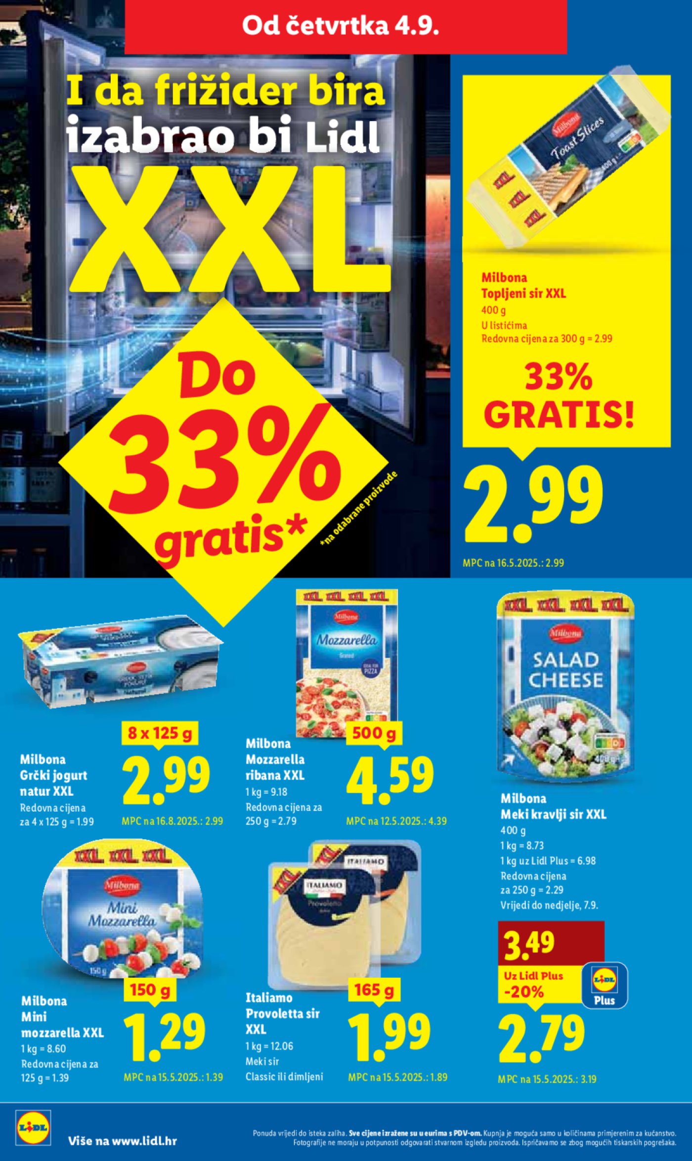Lidl katalog Super ponuda od ponedjeljka 01.09. - 07.09.2025.