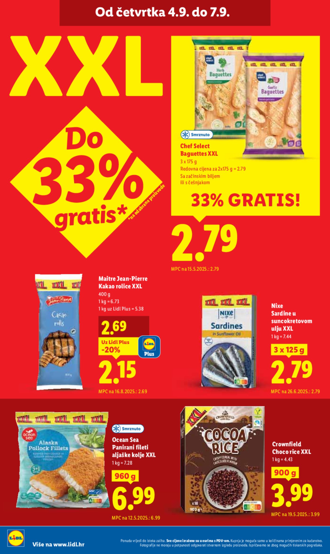 Lidl katalog Super ponuda od ponedjeljka 01.09. - 07.09.2025.