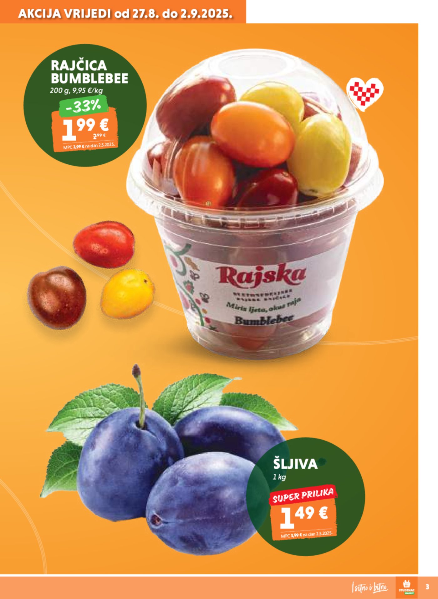 Studenac katalog Akcija 27.08.-09.09.2025.