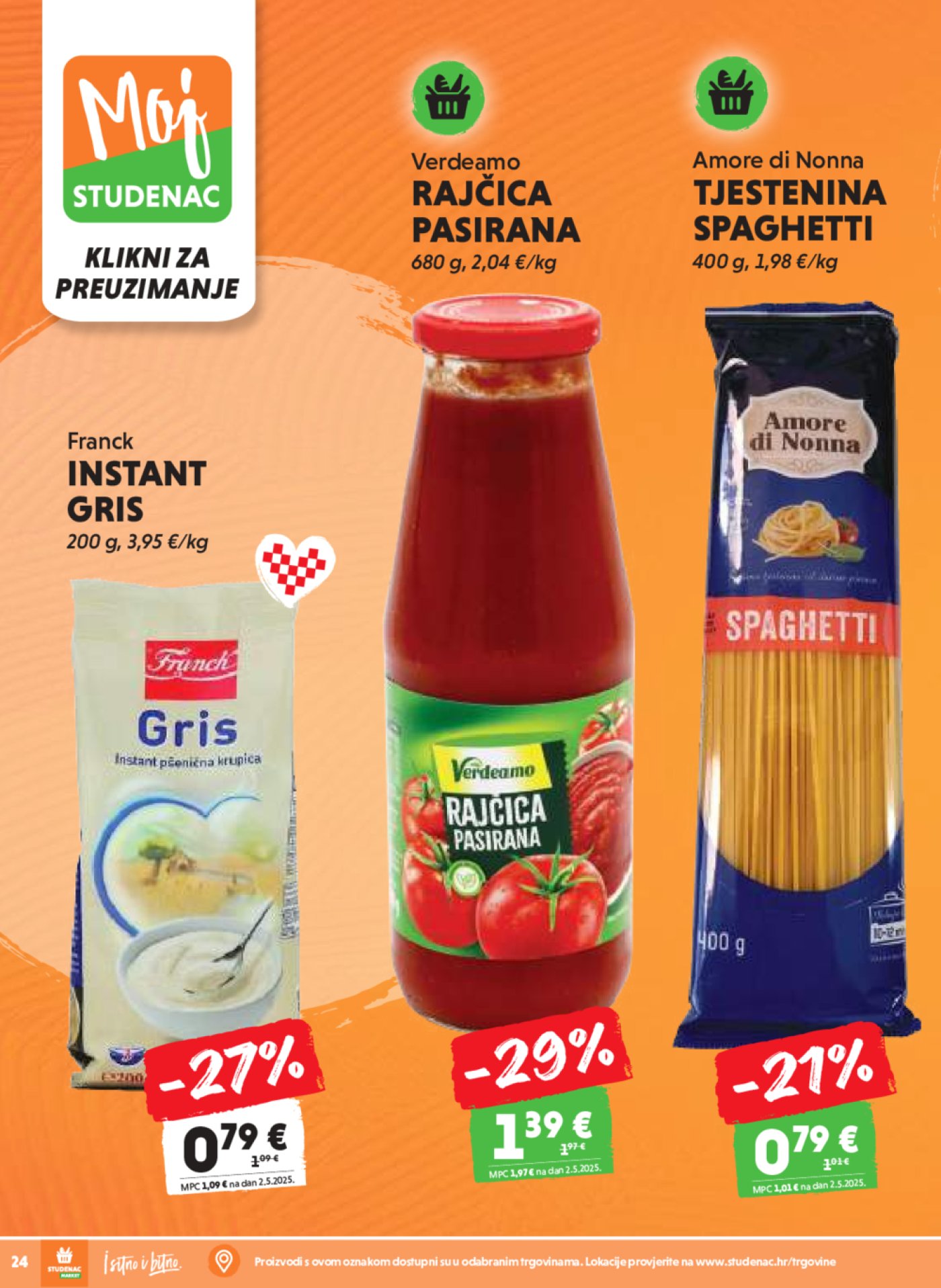 Studenac katalog Akcija 27.08.-09.09.2025.