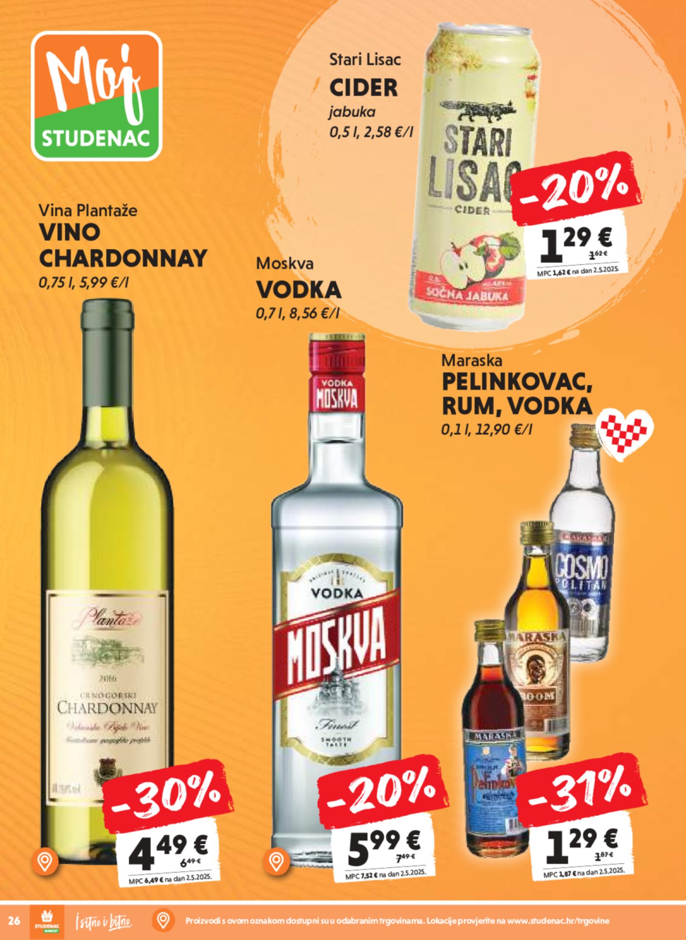 Studenac katalog Akcija 27.08.-09.09.2025.