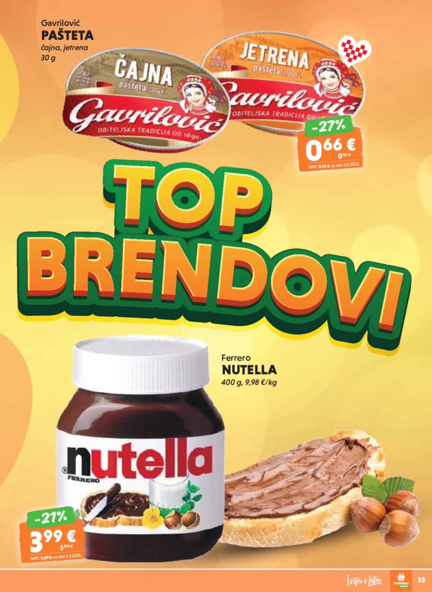 Studenac katalog Akcija 27.08.-09.09.2025.