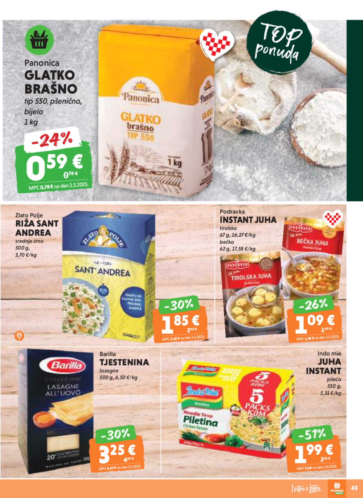 Studenac katalog Akcija 27.08.-09.09.2025.