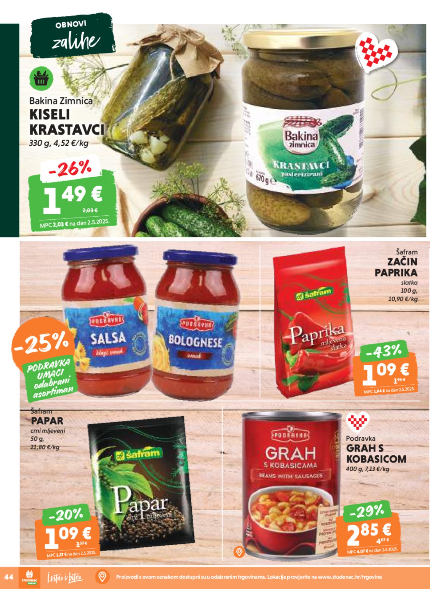 Studenac katalog Akcija 27.08.-09.09.2025.