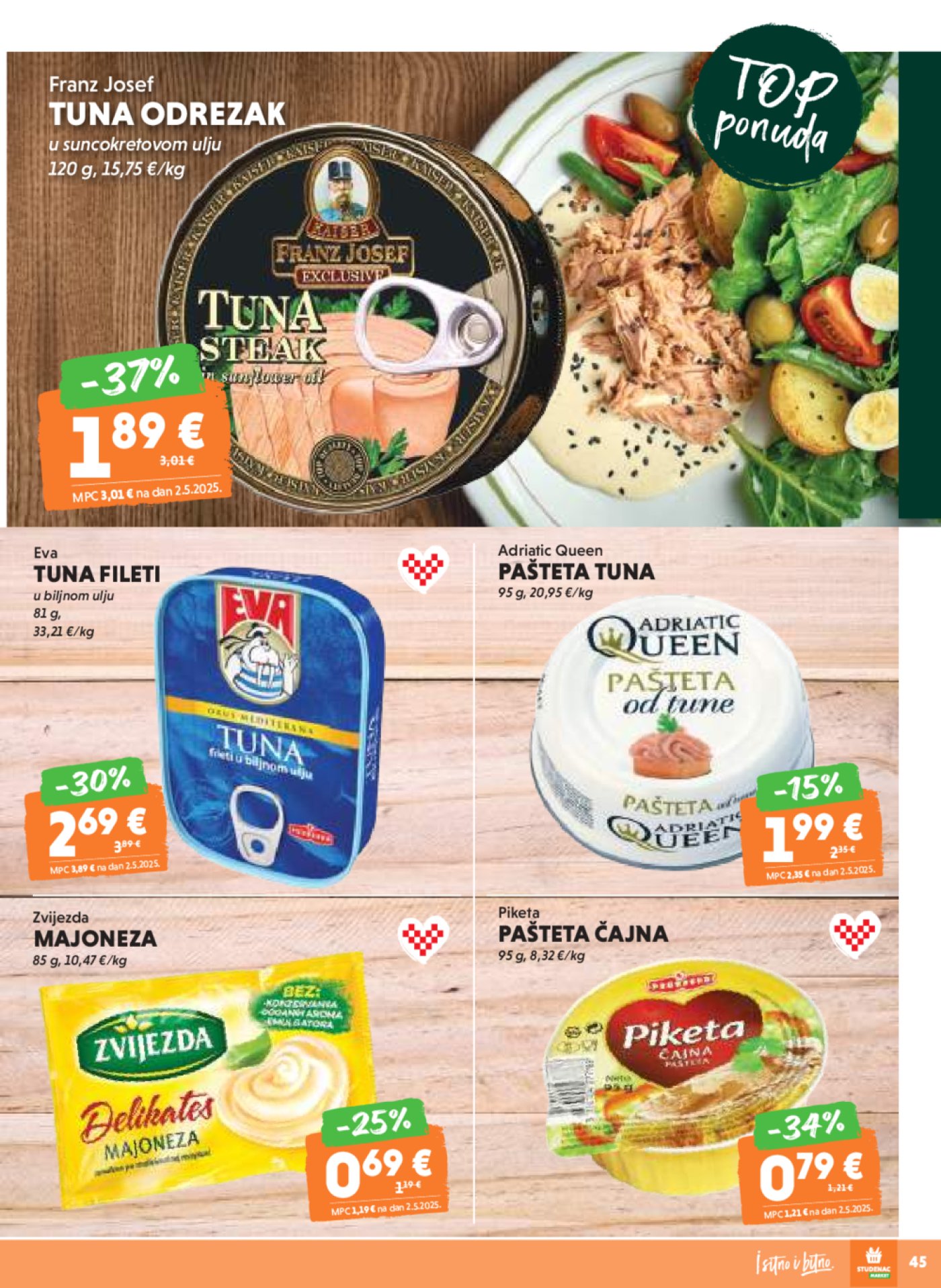 Studenac katalog Akcija 27.08.-09.09.2025.