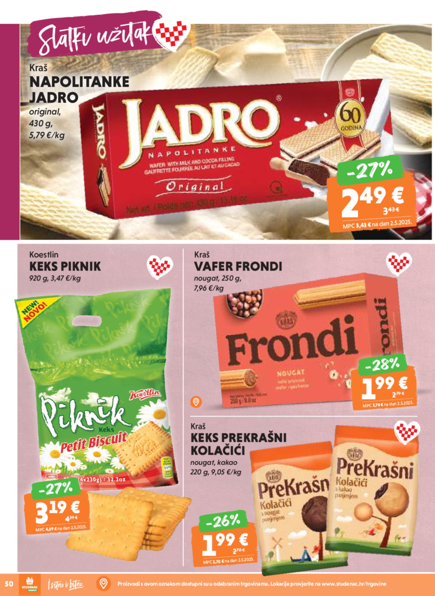 Studenac katalog Akcija 27.08.-09.09.2025.