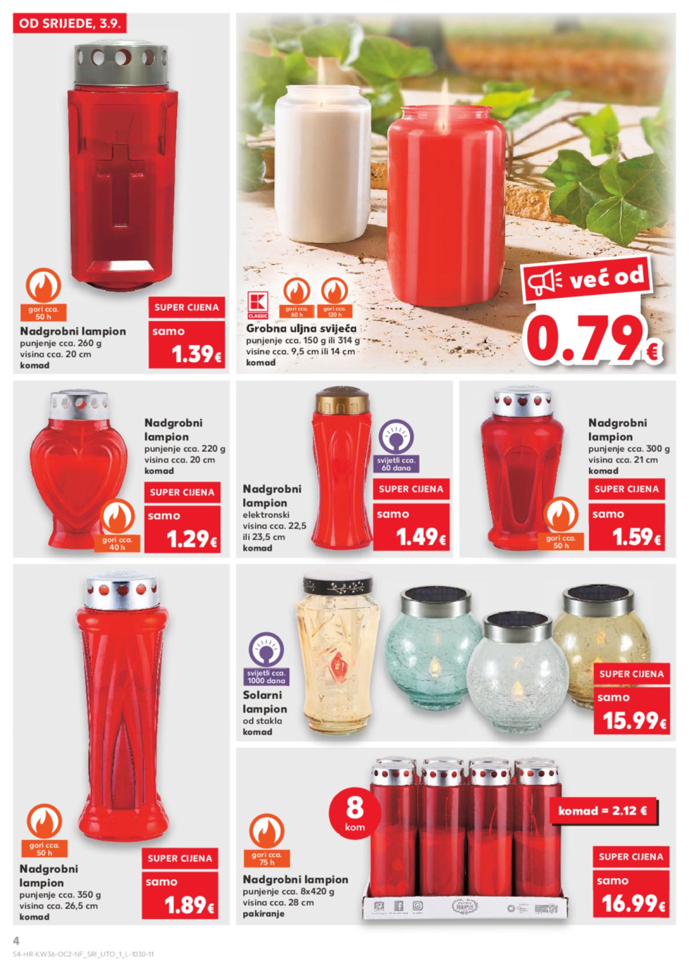 Kaufland katalog Neprehrambenih proizvoda 03.09.-09.09.2025. Odabrane poslovnice