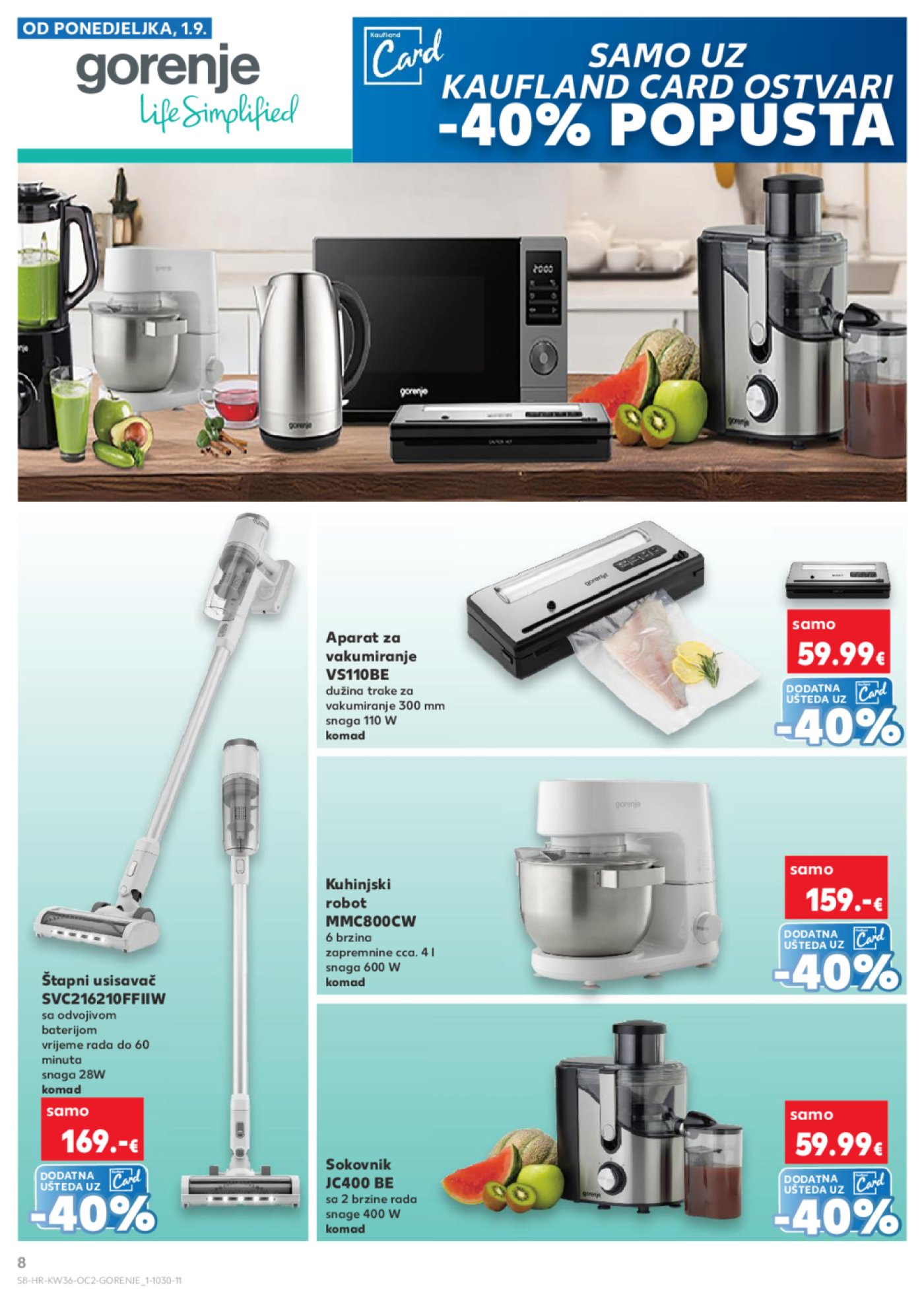 Kaufland katalog Neprehrambenih proizvoda 03.09.-09.09.2025. Odabrane poslovnice