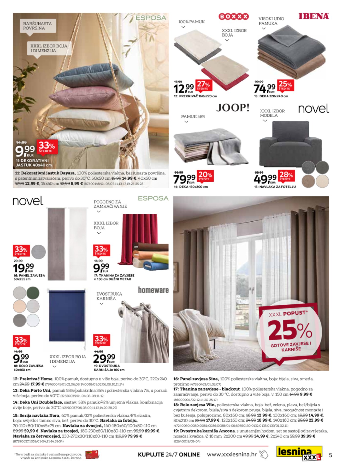 Lesnina katalog Jesen na dlanu 02.09. - 25.09.2025.