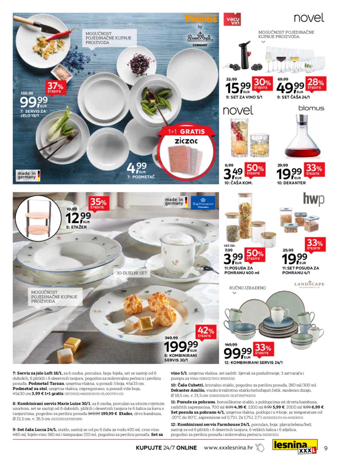 Lesnina katalog Jesen na dlanu 02.09. - 25.09.2025.