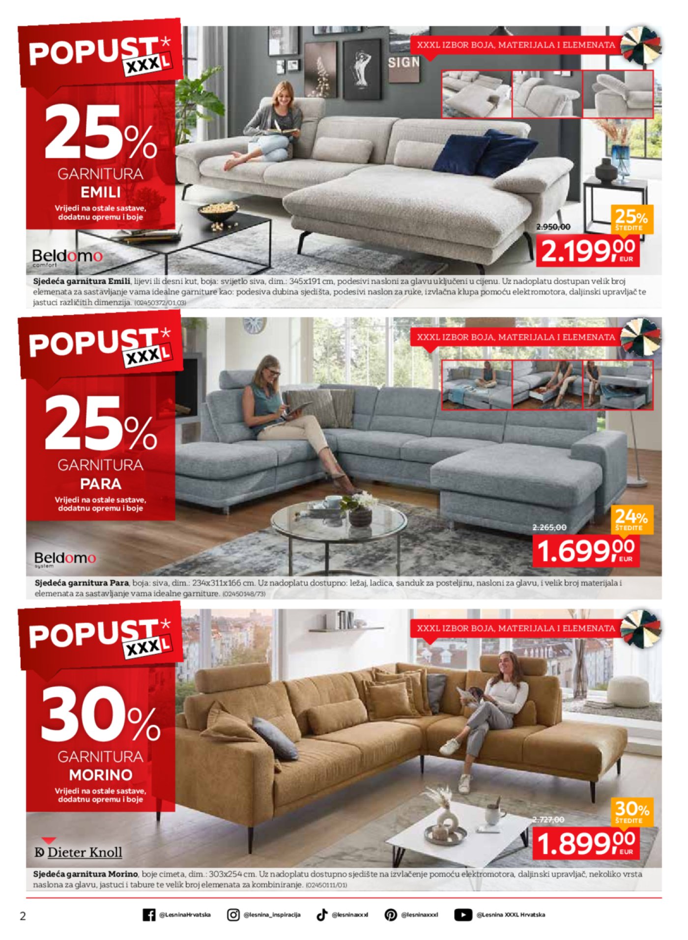 Lesnina katalog Smjestite se udobno 02.09. - 25.09.2025.