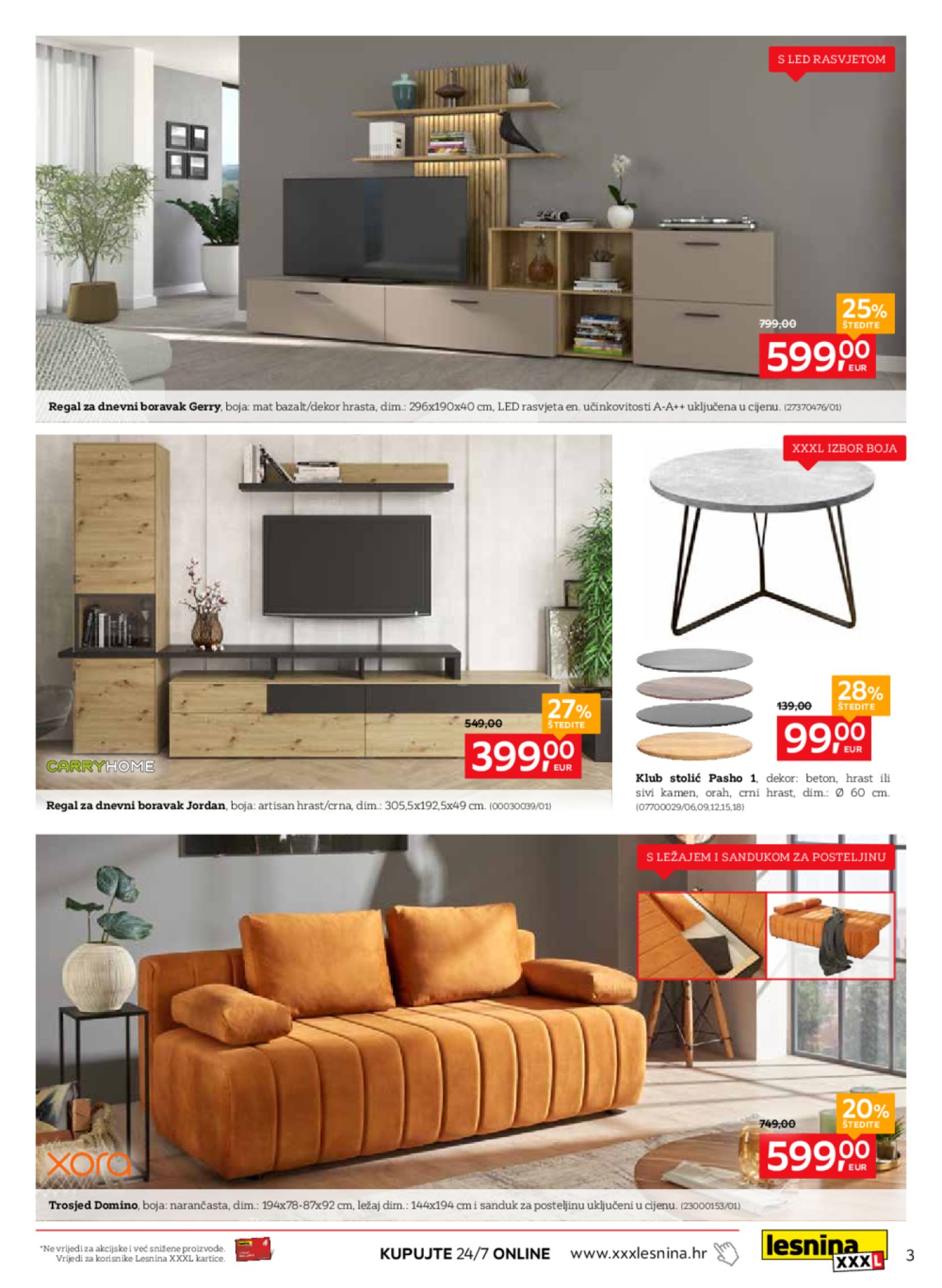 Lesnina katalog Smjestite se udobno 02.09. - 25.09.2025.