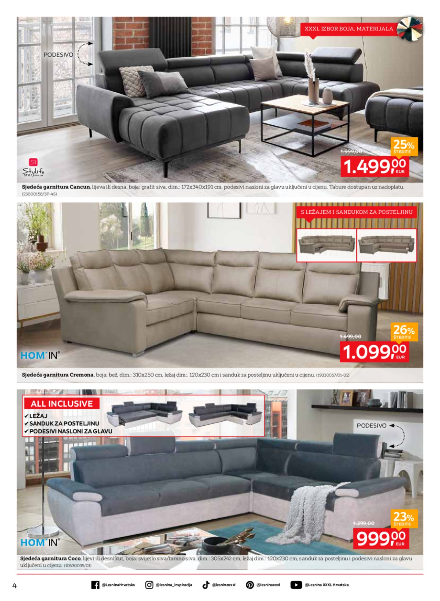 Lesnina katalog Smjestite se udobno 02.09. - 25.09.2025.