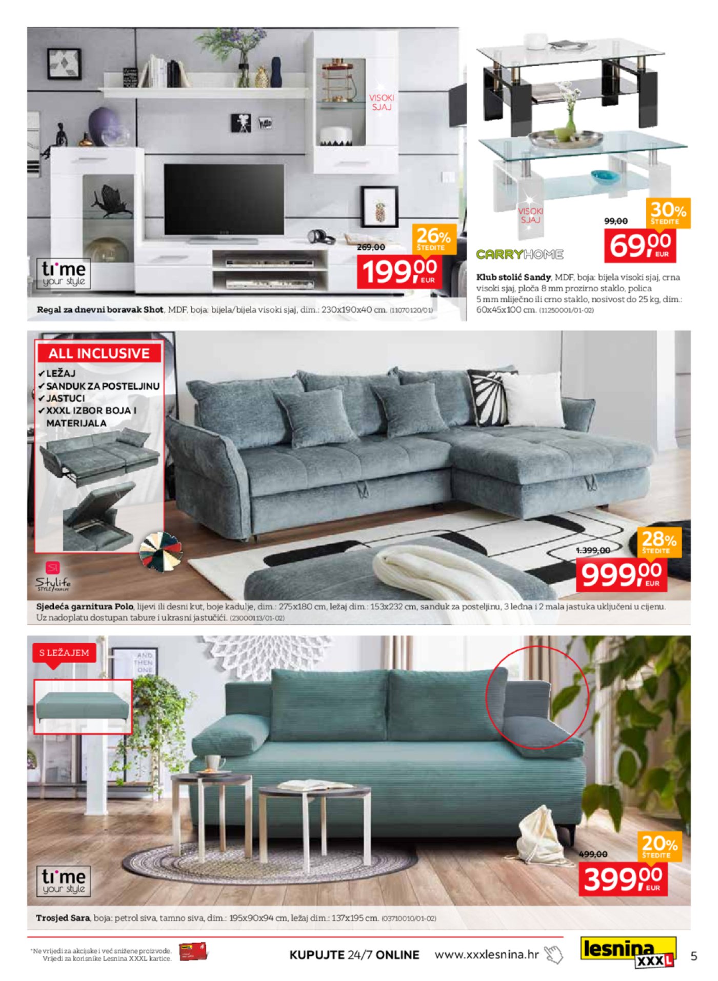 Lesnina katalog Smjestite se udobno 02.09. - 25.09.2025.