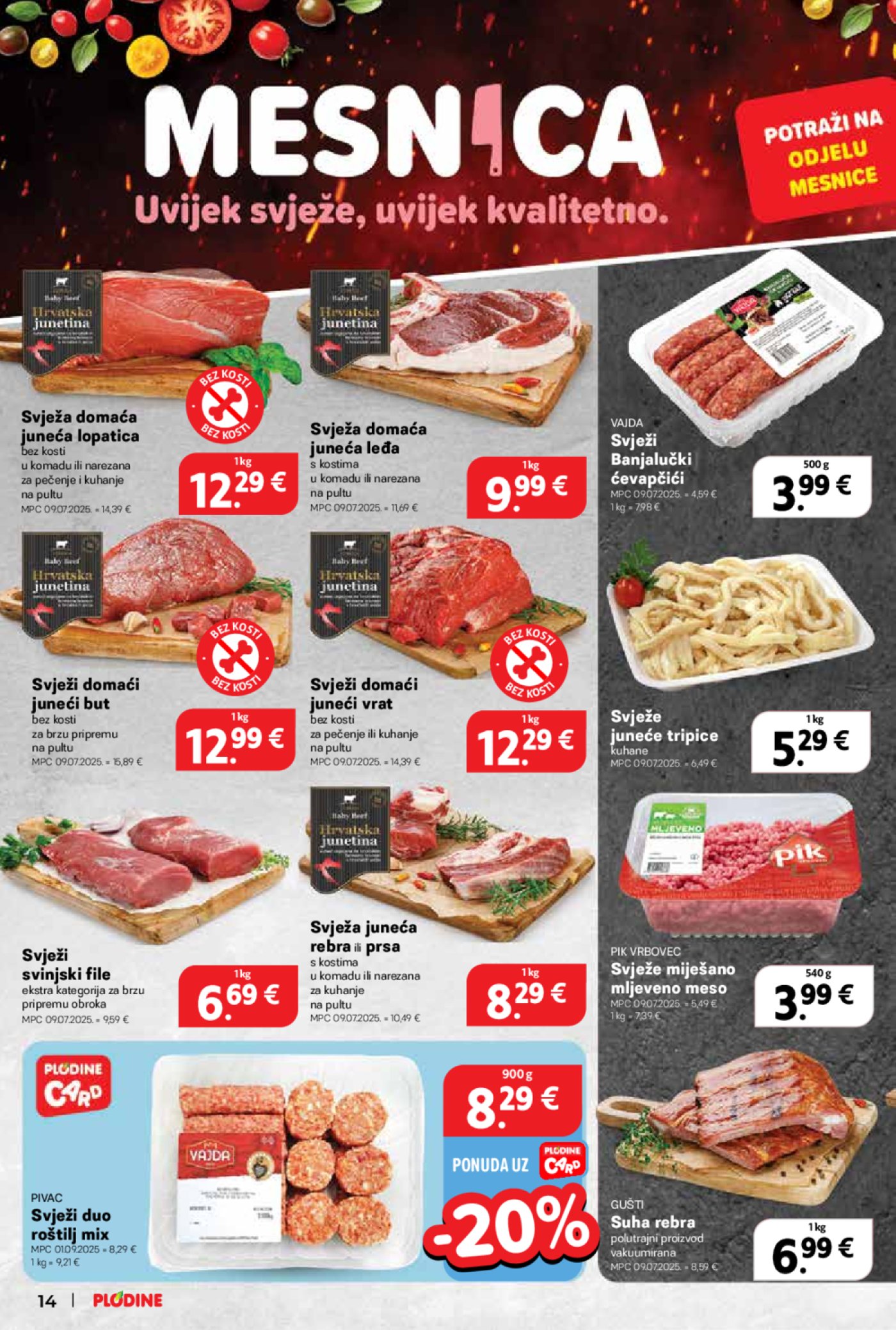 Plodine katalog Akcija 03.09. - 09.09.2025.