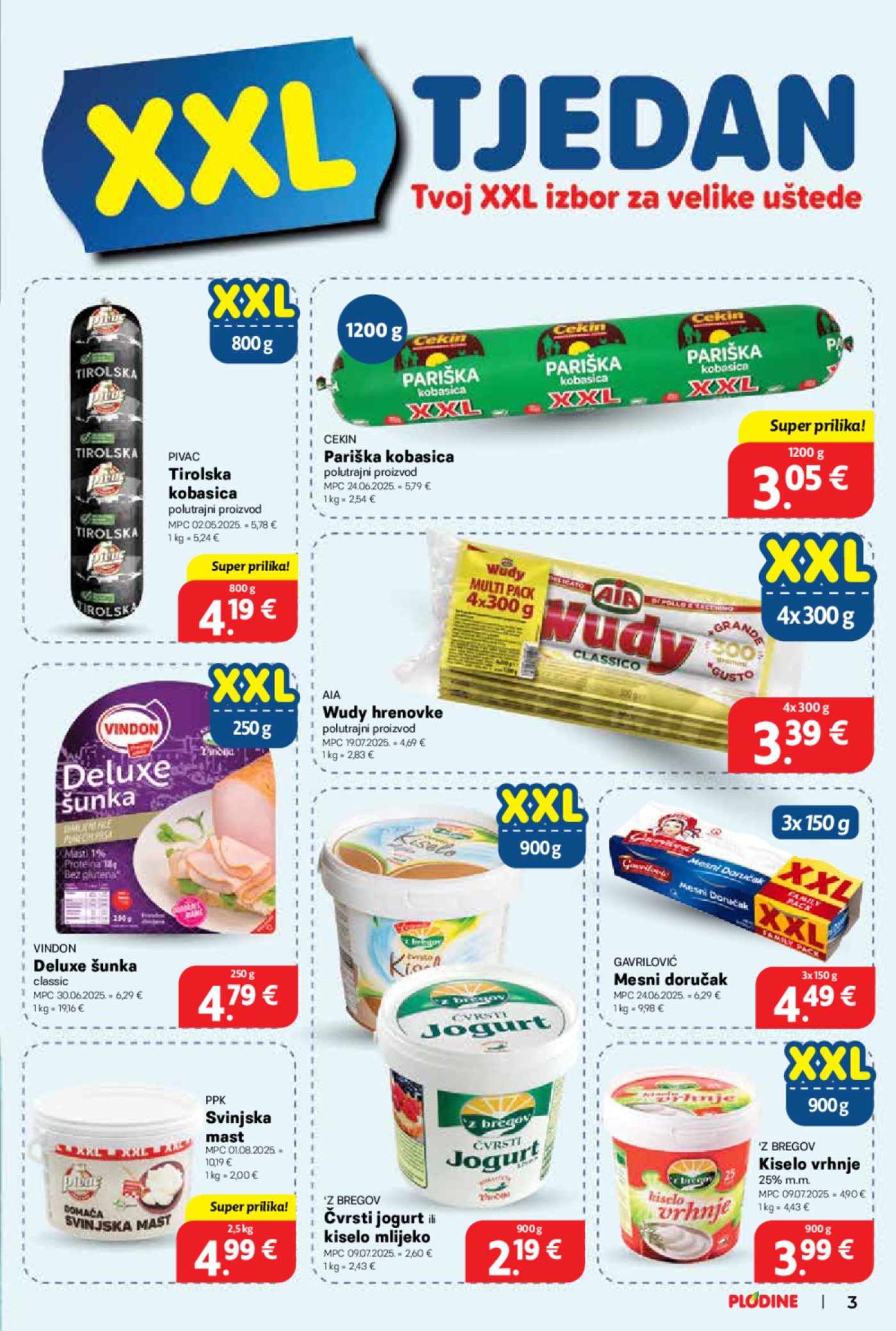 Plodine katalog Akcija 03.09. - 09.09.2025.
