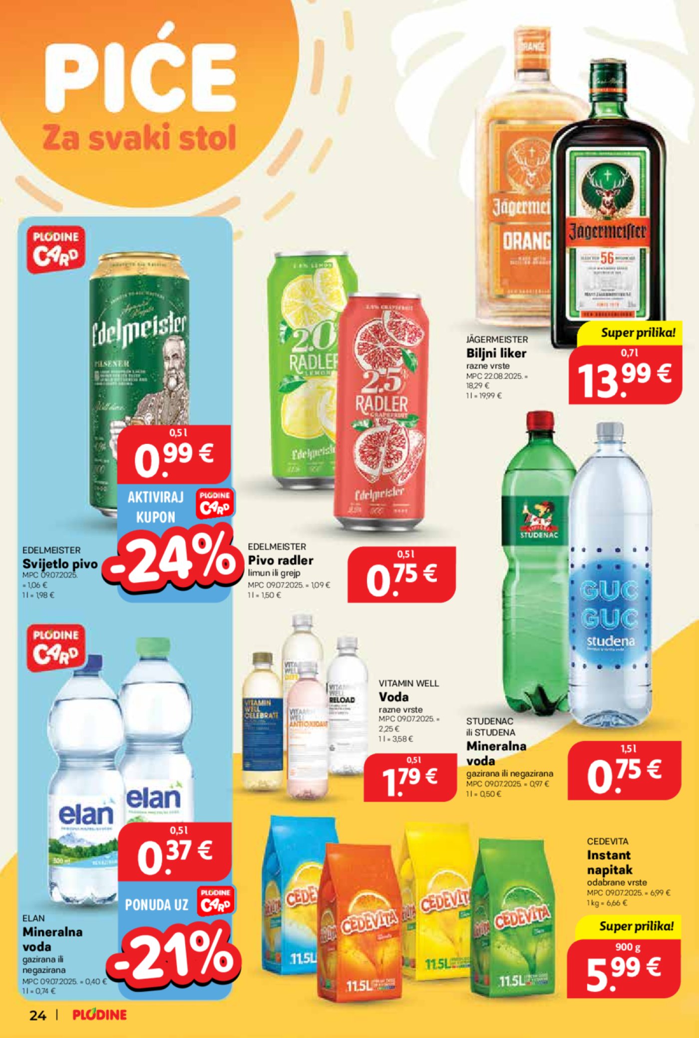 Plodine katalog Akcija 03.09. - 09.09.2025.
