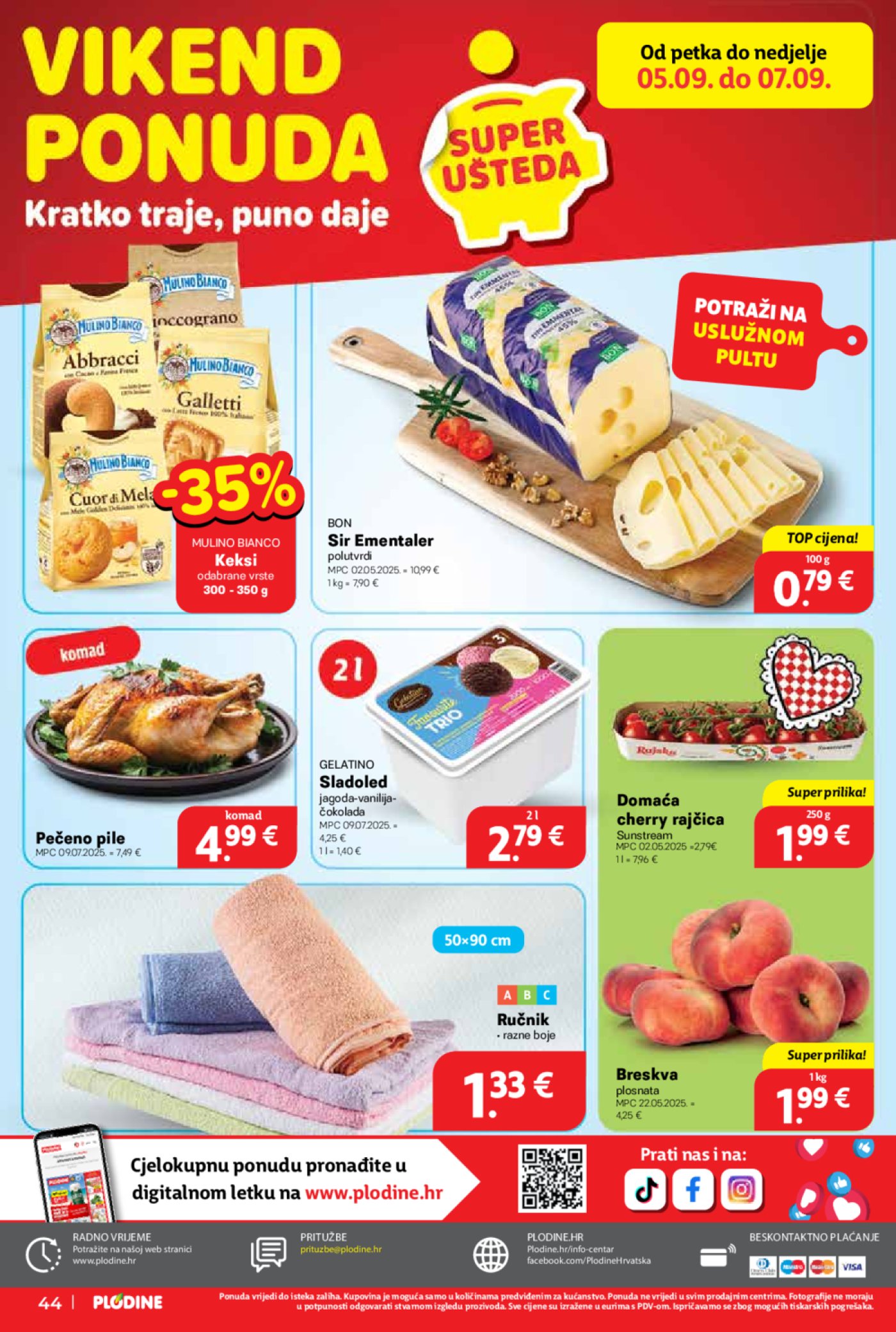 Plodine katalog Akcija 03.09. - 09.09.2025.