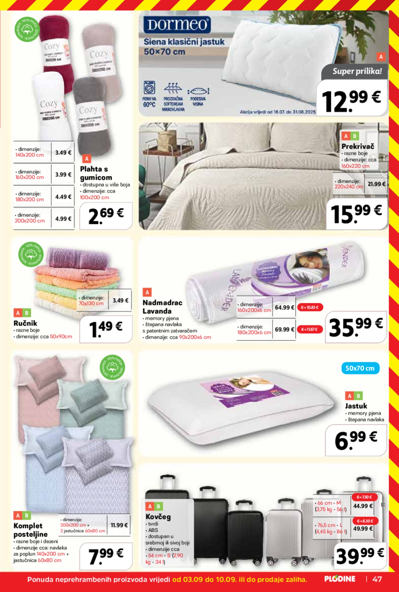 Plodine katalog Akcija 03.09. - 09.09.2025.