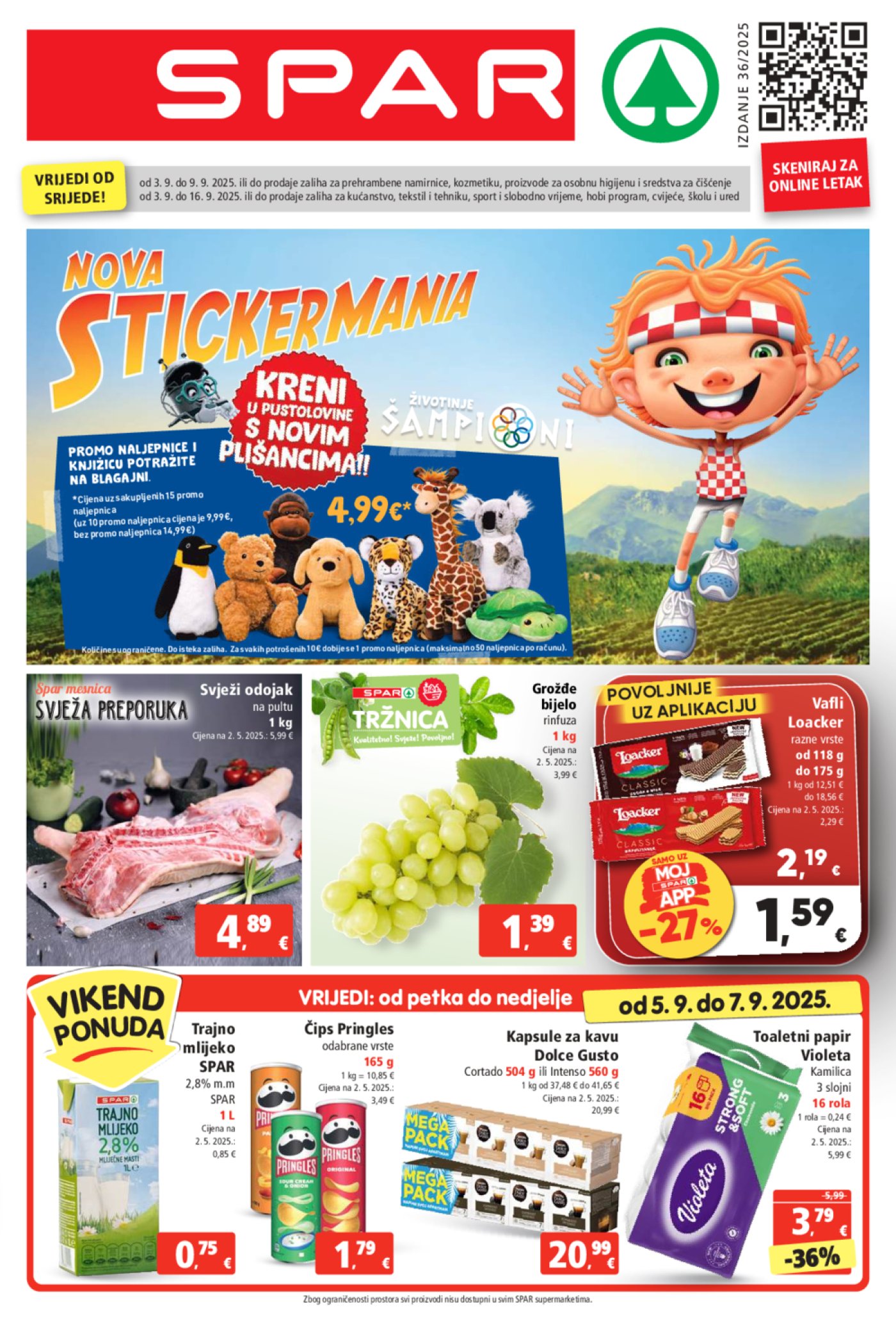 Spar katalog Akcija 03.09. - 09.09.2025.