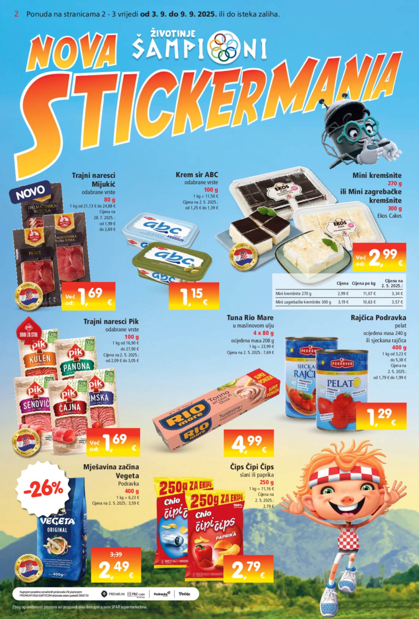 Spar katalog Akcija 03.09. - 09.09.2025.