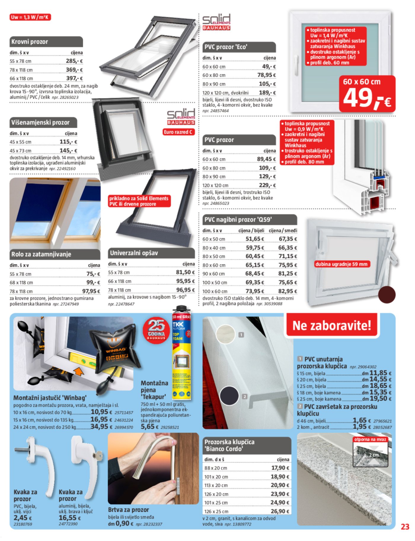 Bauhaus katalog Akcija 04.09. - 01.10.2025.