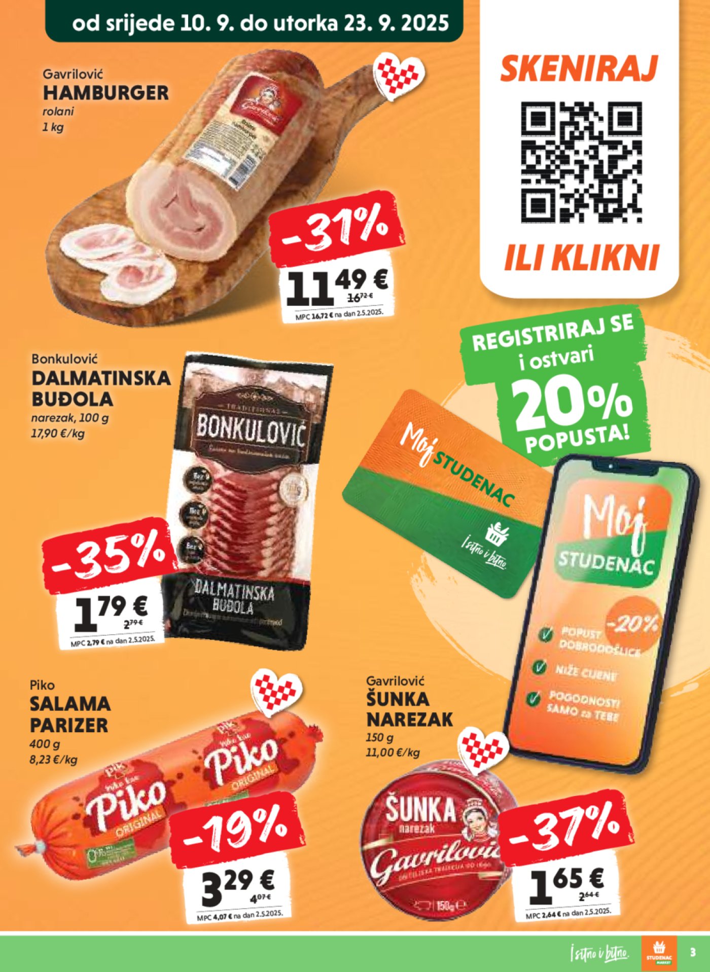 Studenac Katalog Moj Studenac 10.09. - 23.09.2025.