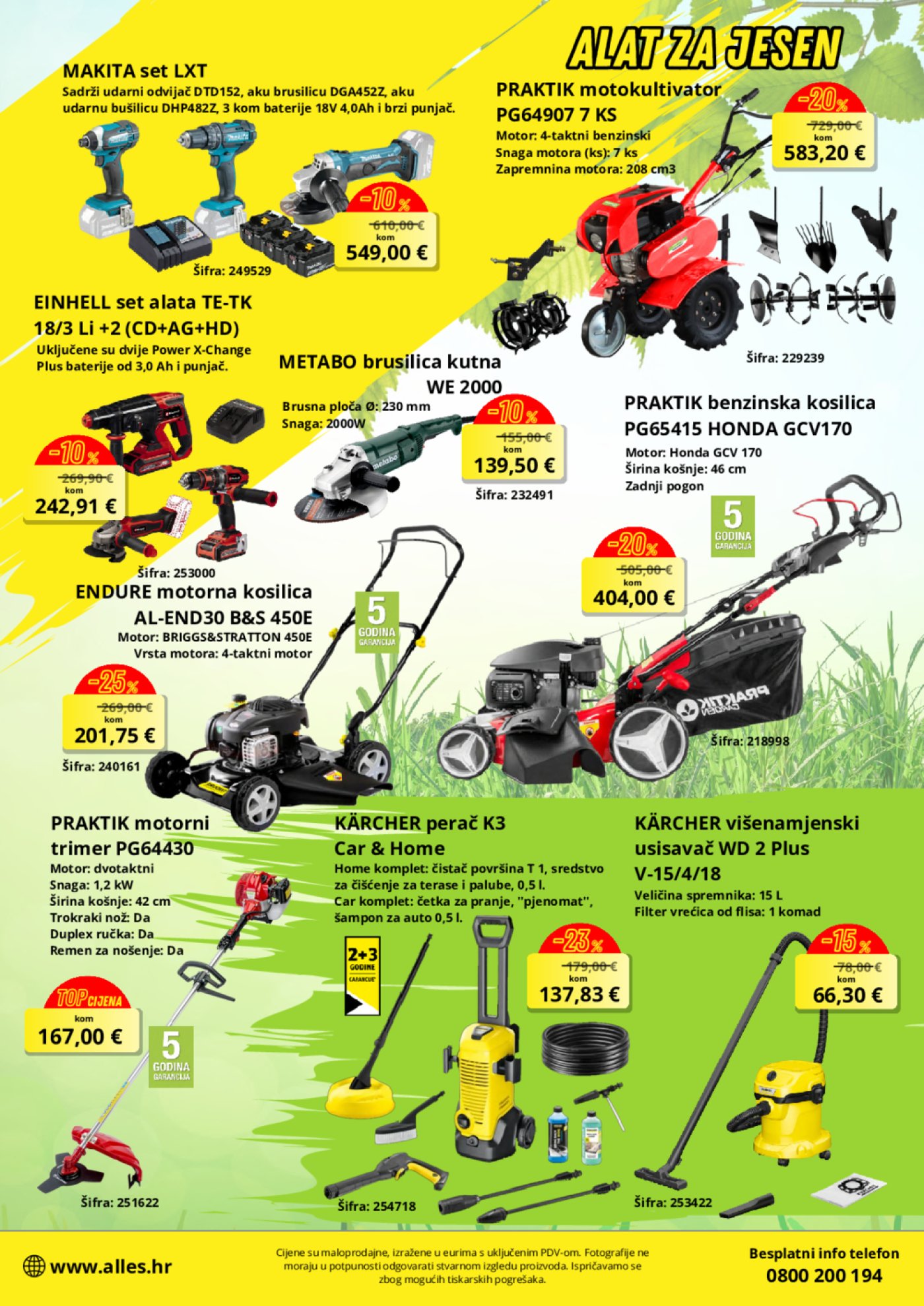 Alles katalog Opremi se za jesen 28.08. - 21.09.2025.