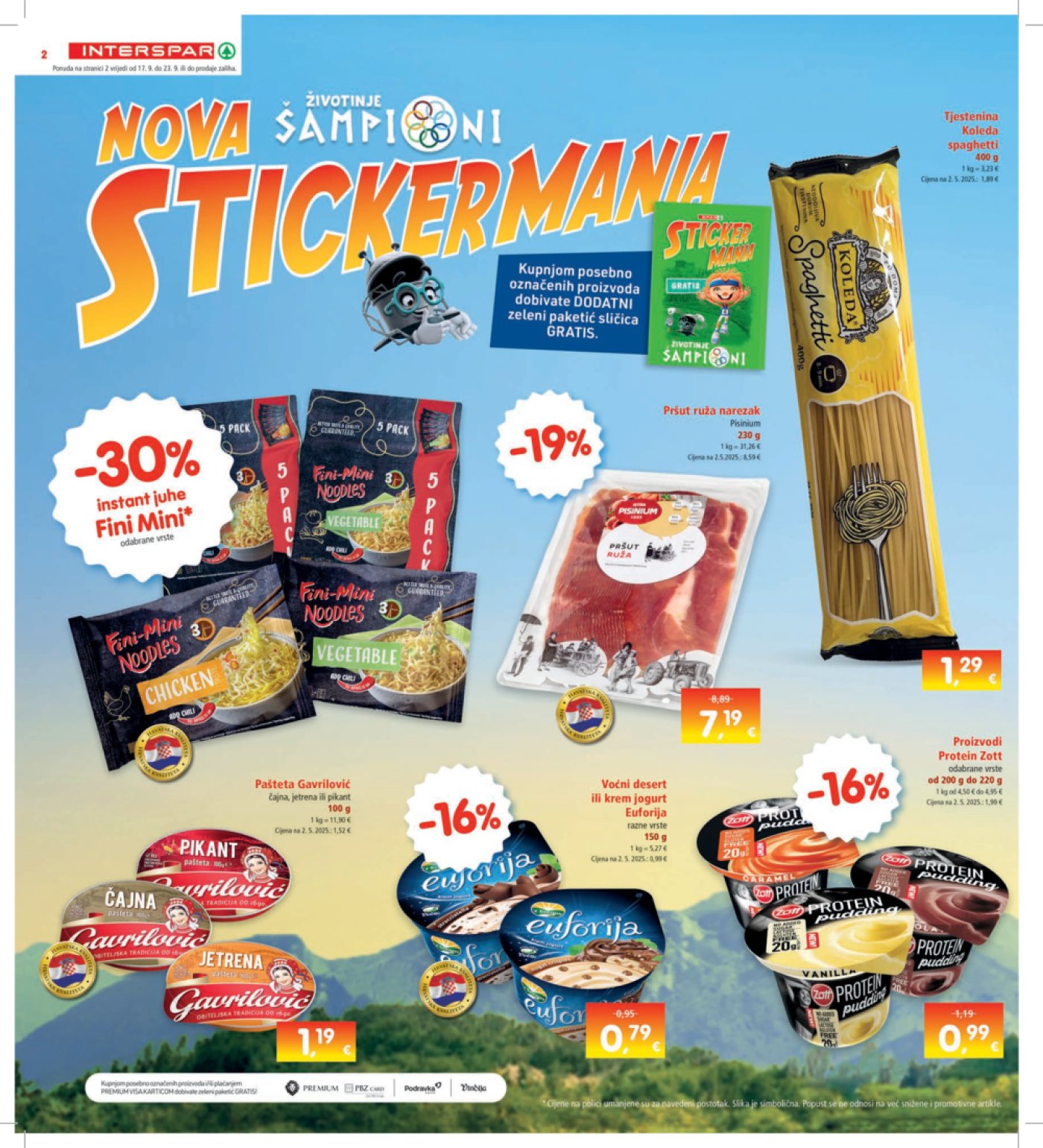 INTERSPAR katalog Akcija 17.09.-23.09.2025.