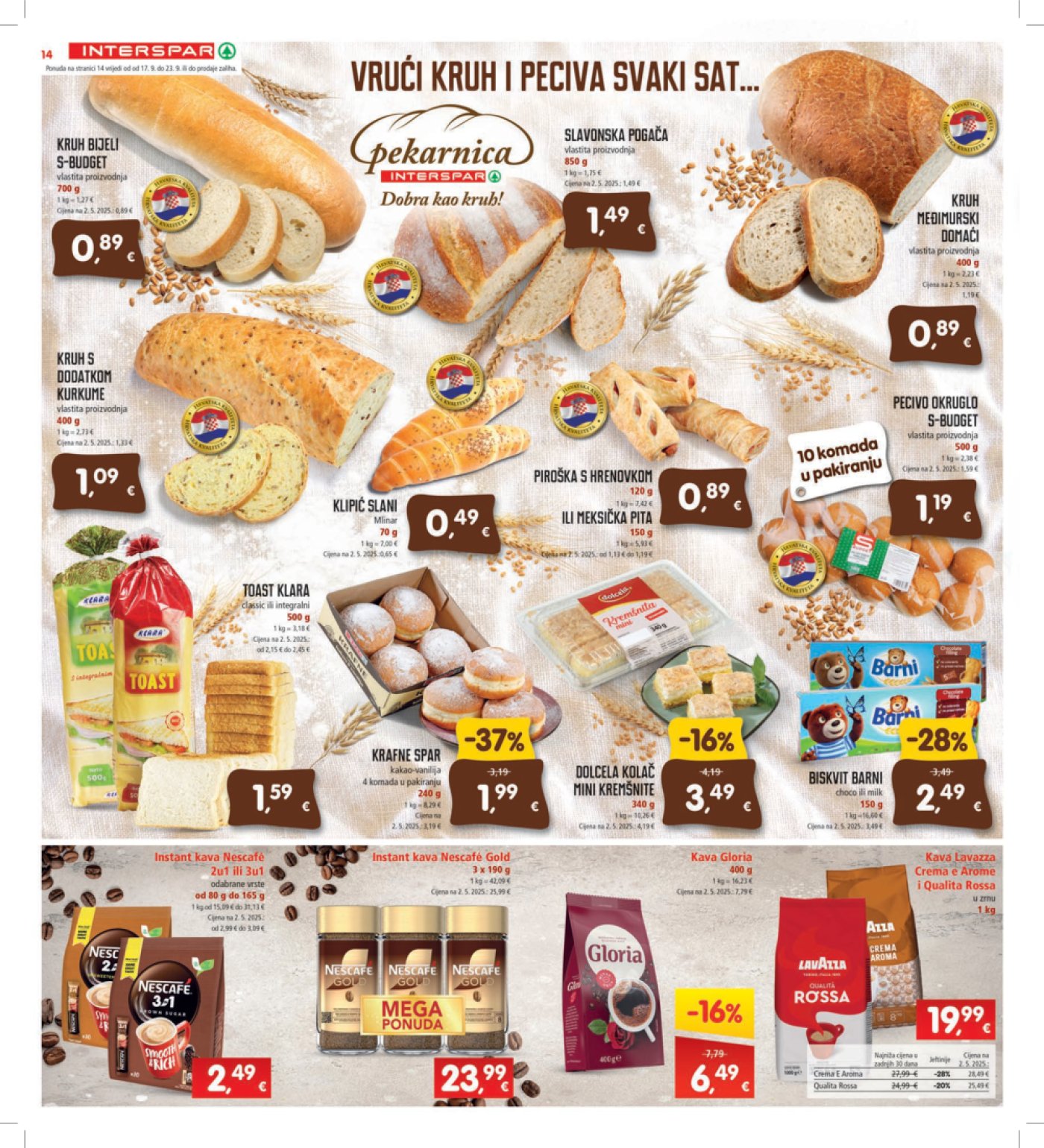 INTERSPAR katalog Akcija 17.09.-23.09.2025.