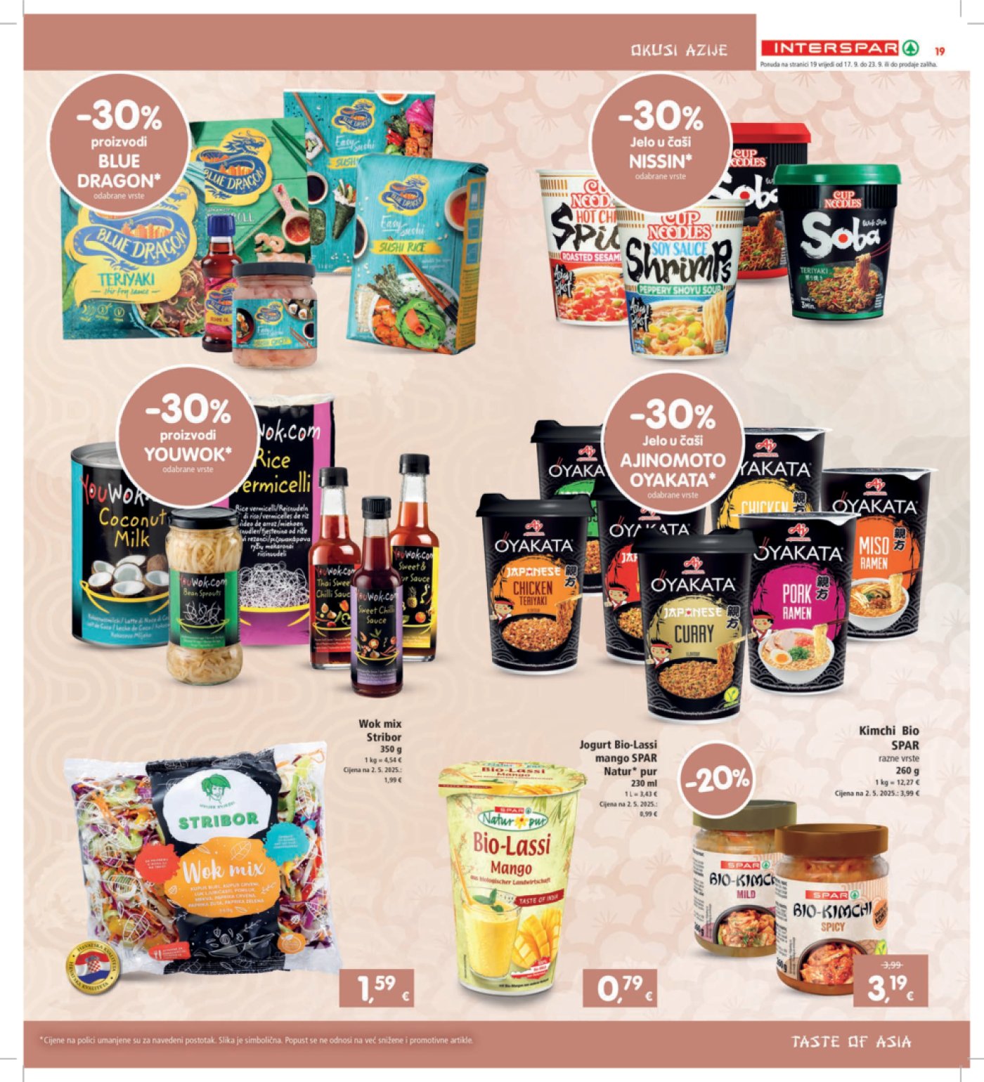 INTERSPAR katalog Akcija 17.09.-23.09.2025.