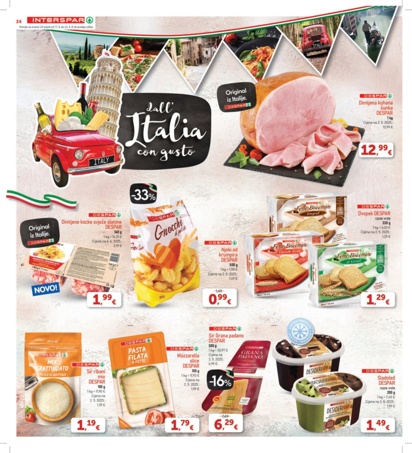 INTERSPAR katalog Akcija 17.09.-23.09.2025.