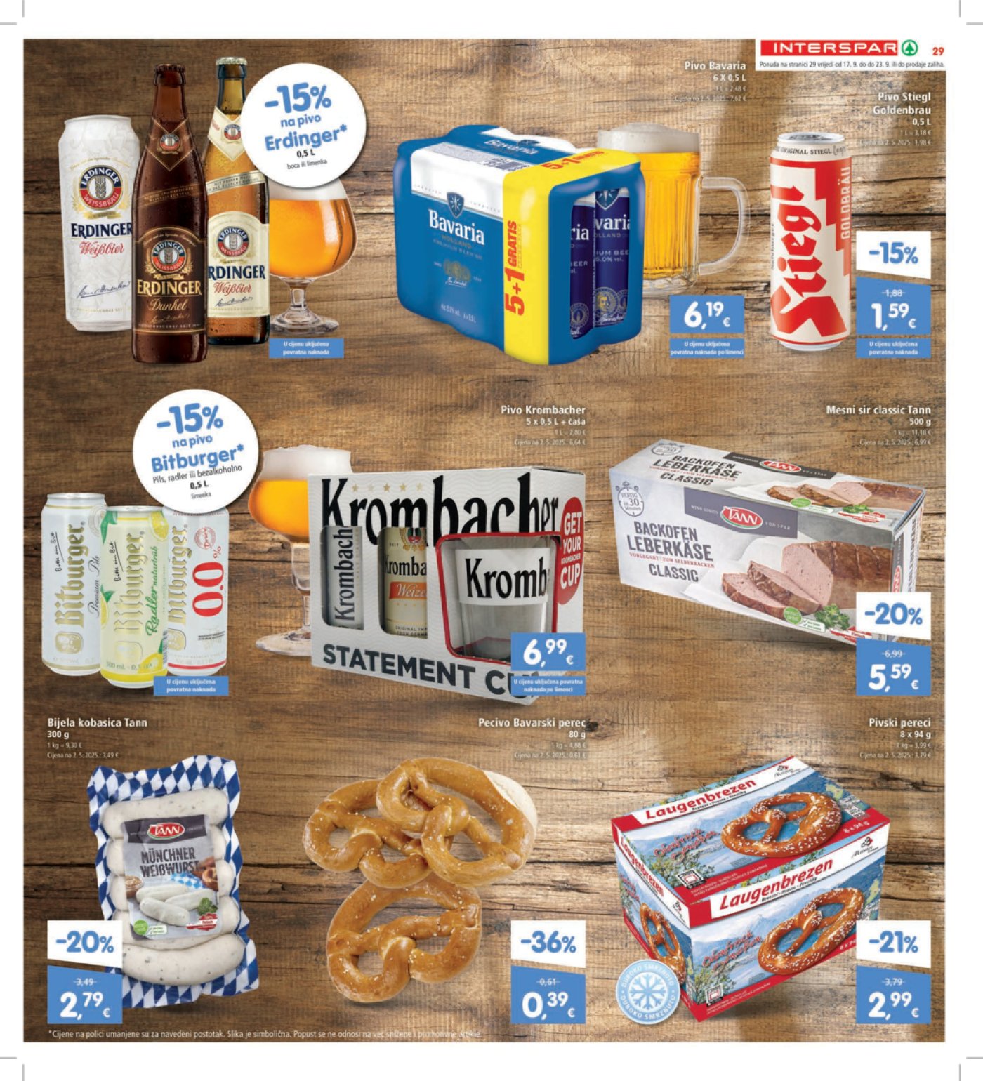 INTERSPAR katalog Akcija 17.09.-23.09.2025.