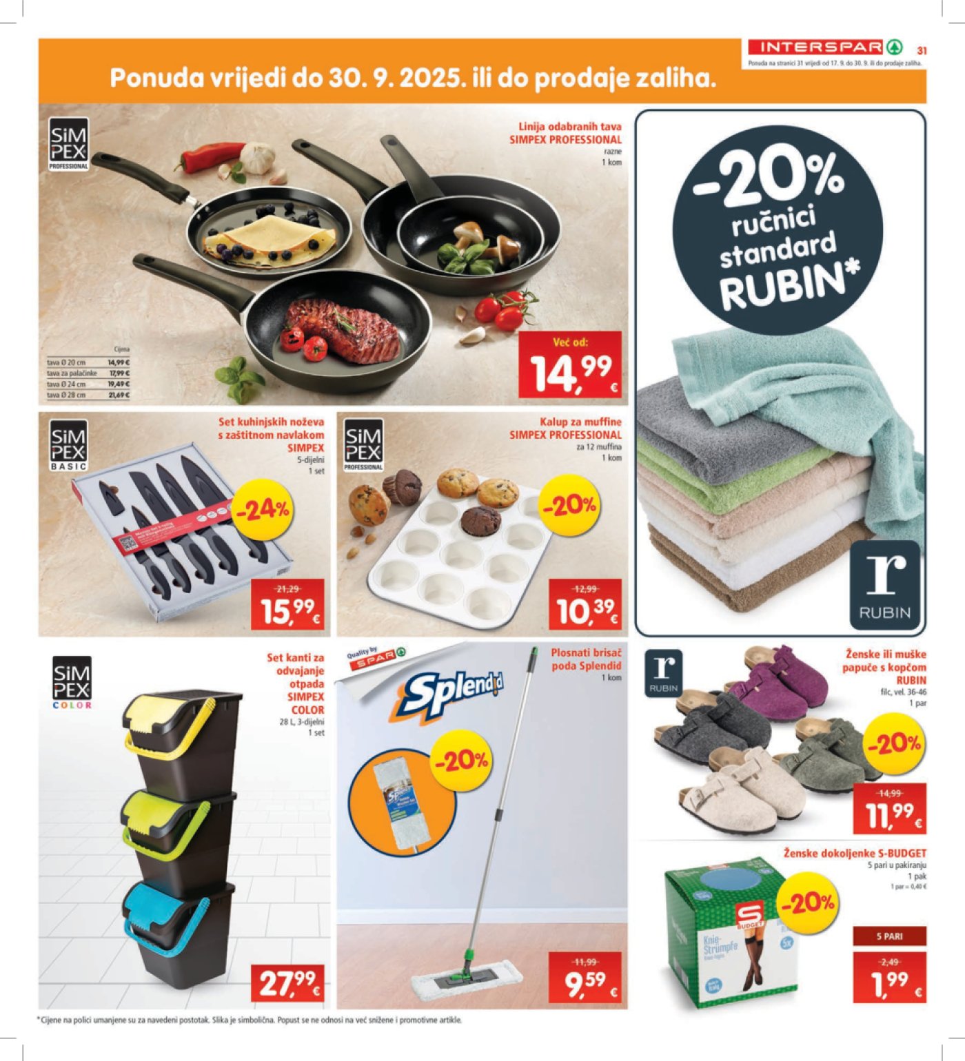 INTERSPAR katalog Akcija 17.09.-23.09.2025.