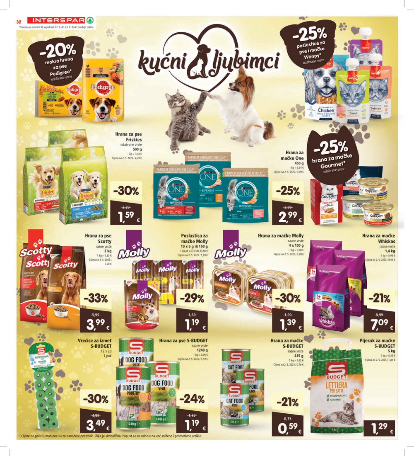 INTERSPAR katalog Akcija 17.09.-23.09.2025.