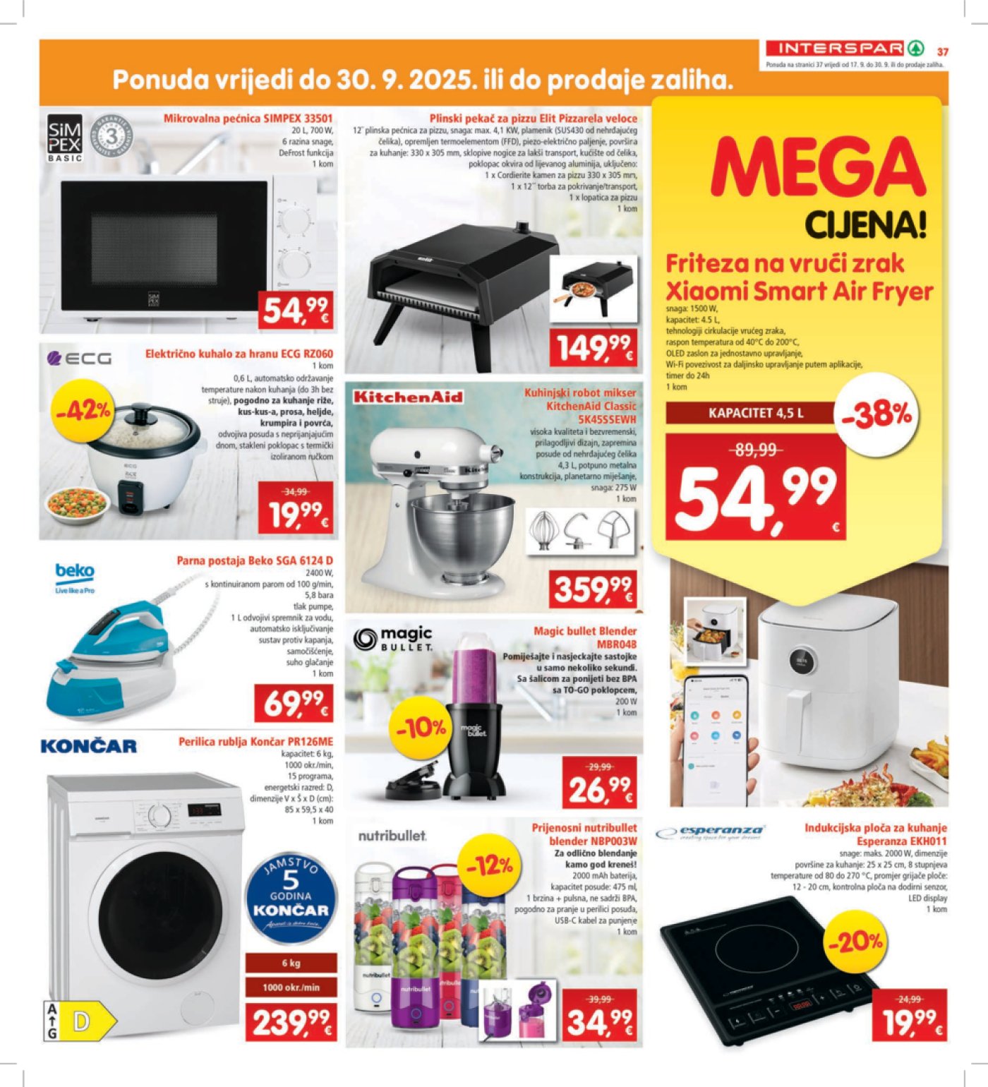 INTERSPAR katalog Akcija 17.09.-23.09.2025.