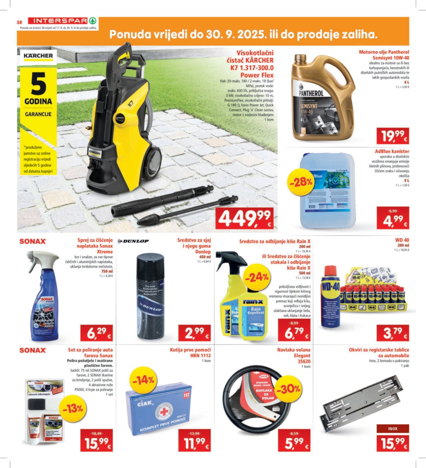 INTERSPAR katalog Akcija 17.09.-23.09.2025.
