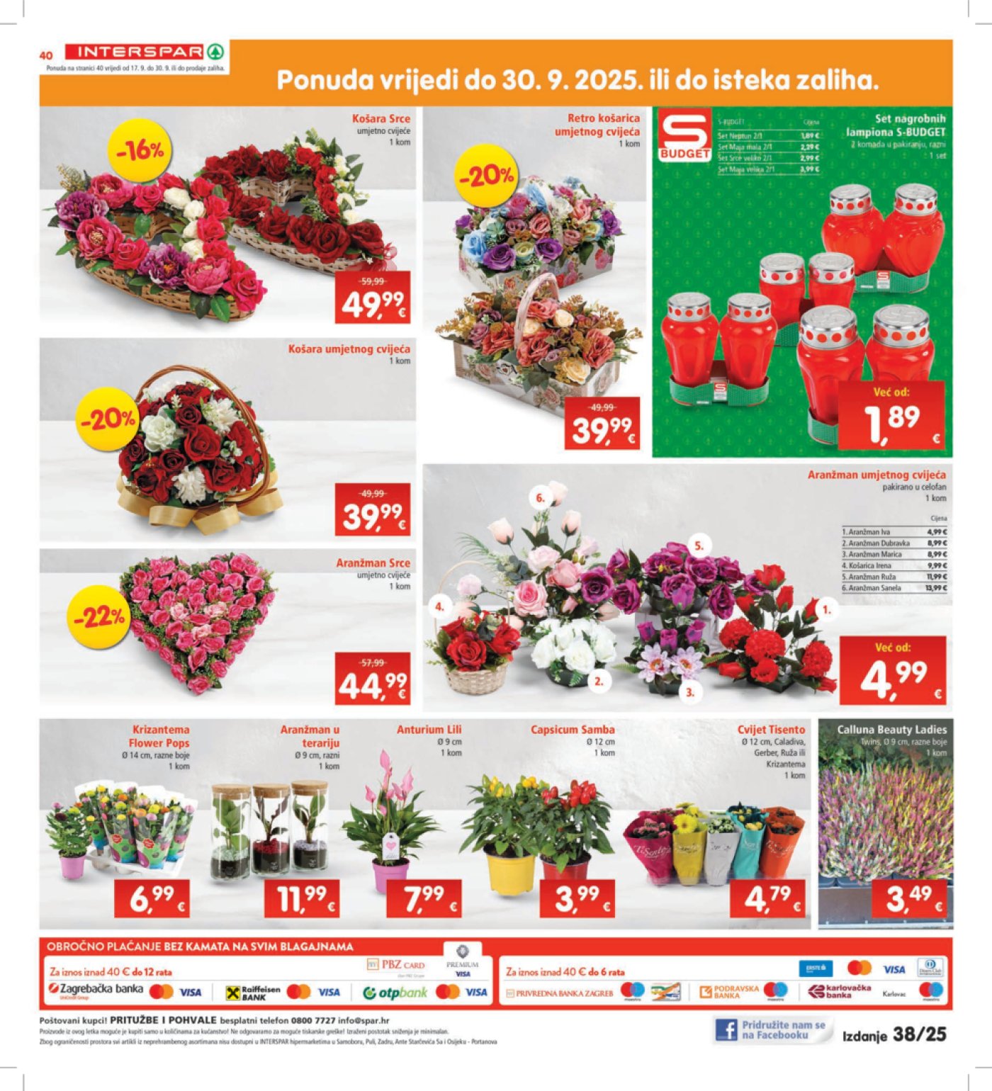 INTERSPAR katalog Akcija 17.09.-23.09.2025.