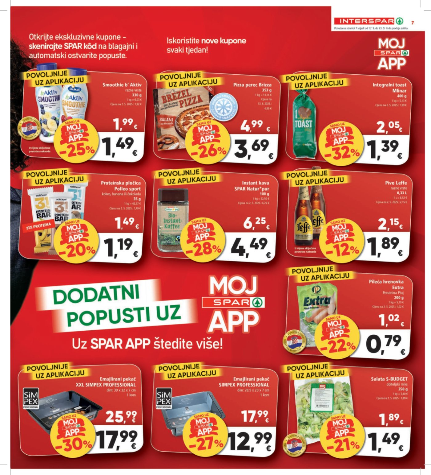 INTERSPAR katalog Akcija 17.09.-23.09.2025.