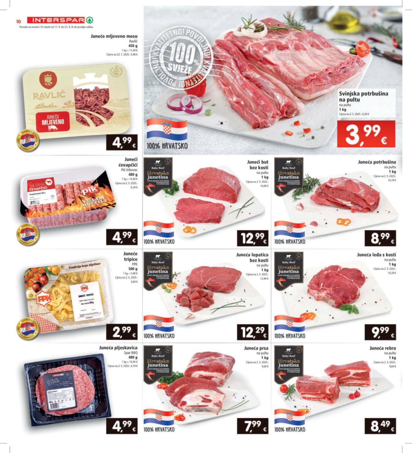 INTERSPAR katalog Akcija 17.09.-23.09.2025.