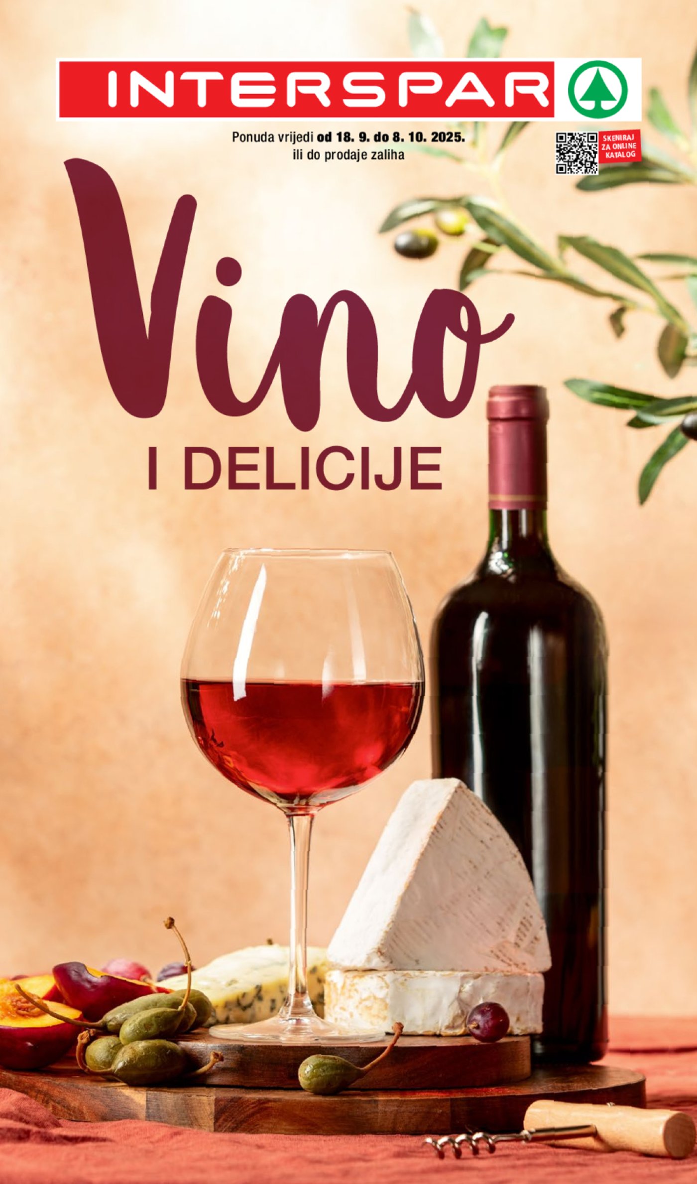 INTERSPAR katalog Vino i Delicije 18.09.-08.10.2025.
