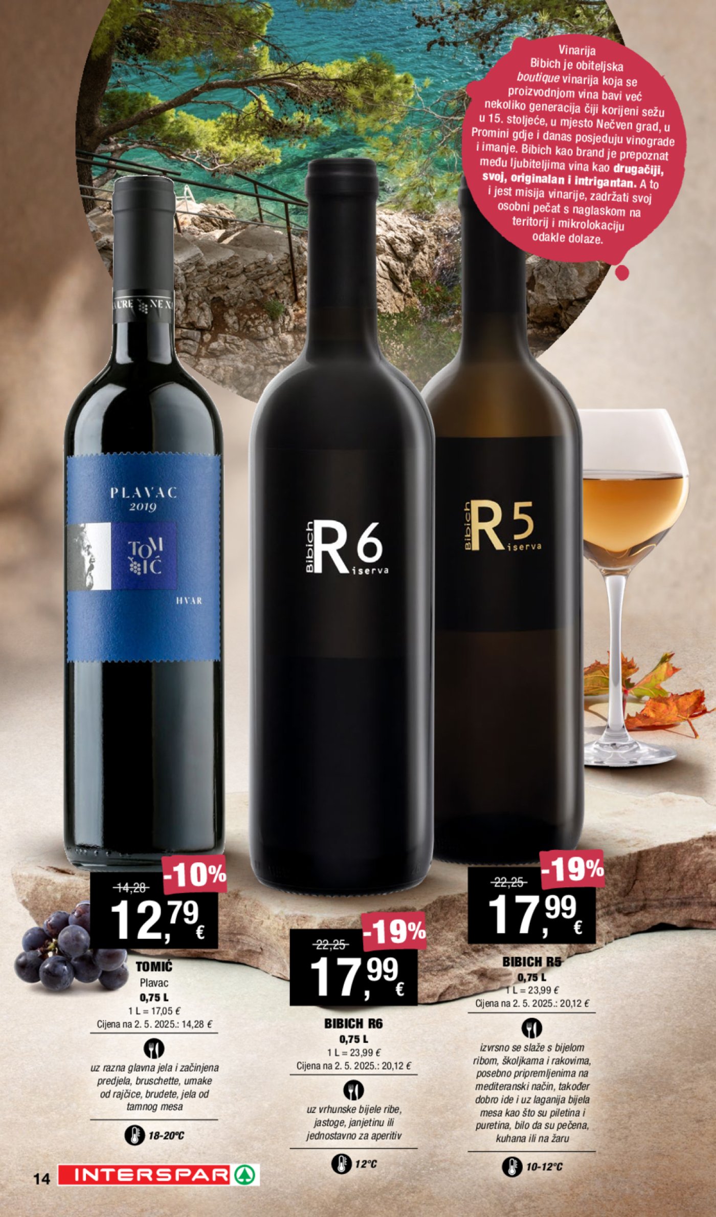 INTERSPAR katalog Vino i Delicije 18.09.-08.10.2025.