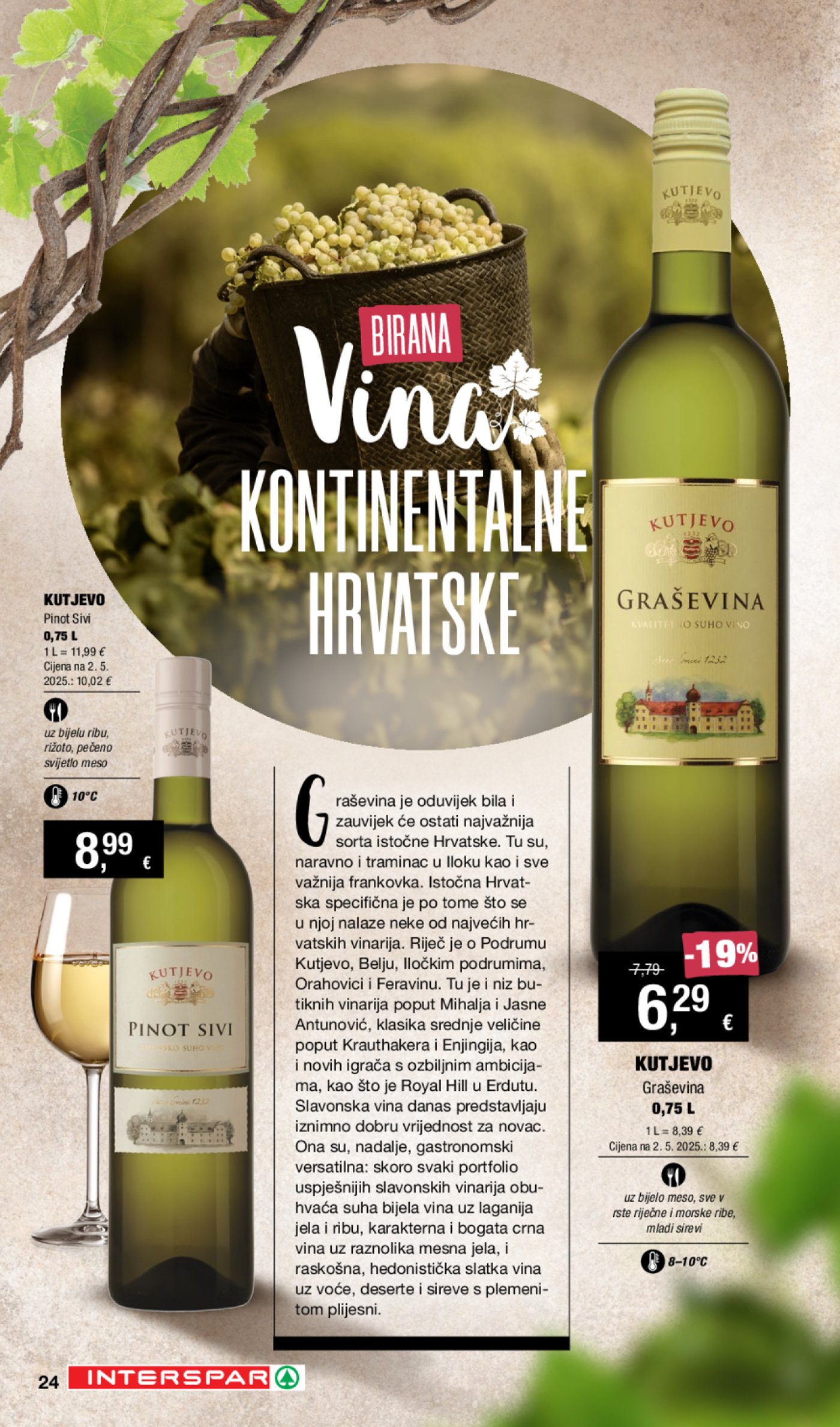 INTERSPAR katalog Vino i Delicije 18.09.-08.10.2025.